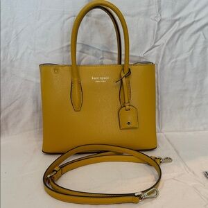 Kate Spade Yellow Satchel Bag